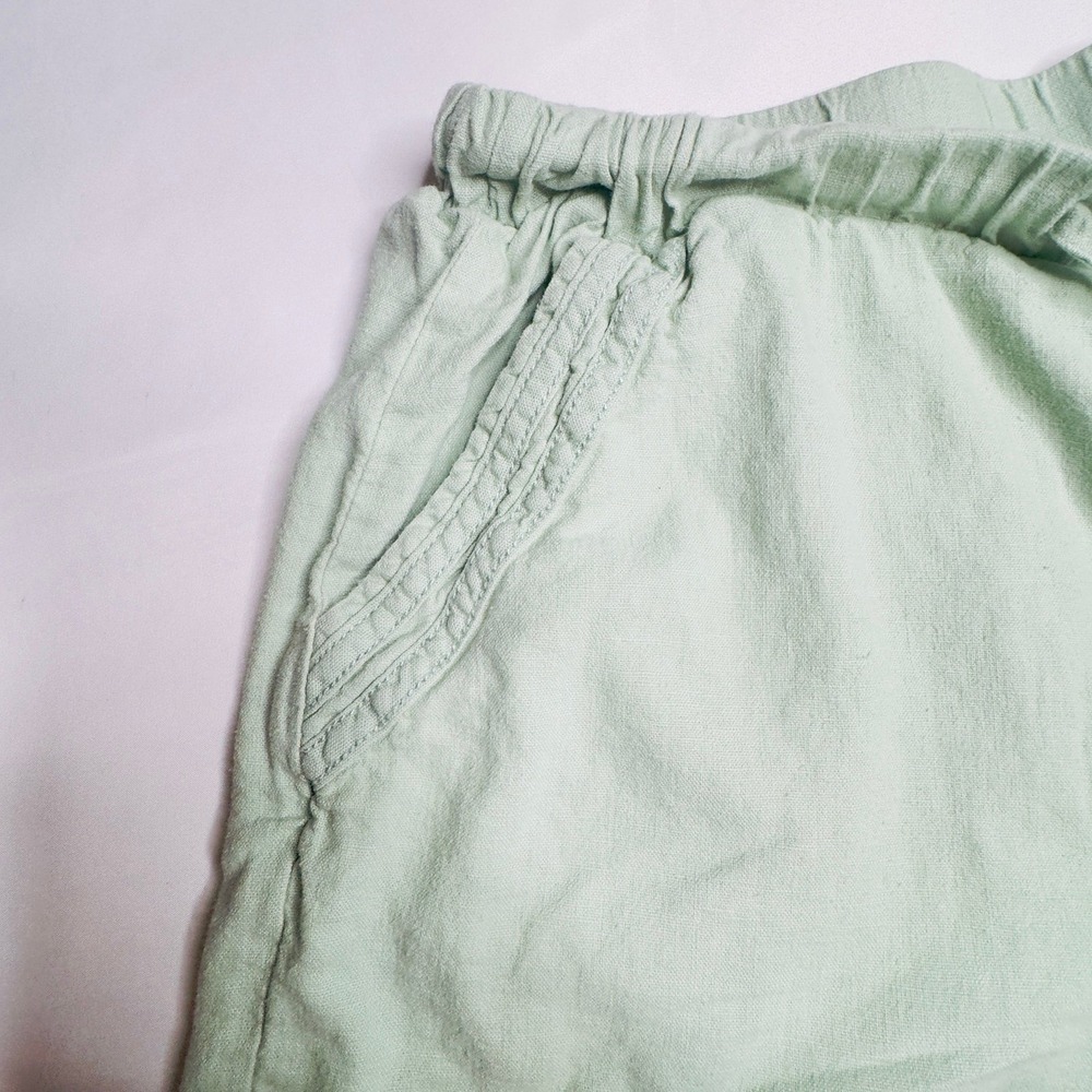 Briggs Seafoam Green Linen Shorts Size Large - Picture 8 of 15